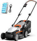 Tondeuse à gazon à gazon sans fil Litheli U20 Handy+ 20 V, 33 cm (13 pouces), idéale pour le jardin, la cour et la ferme. 5 hauteurs de coupe, légère et batterie portable 4,0 Ah incluse.