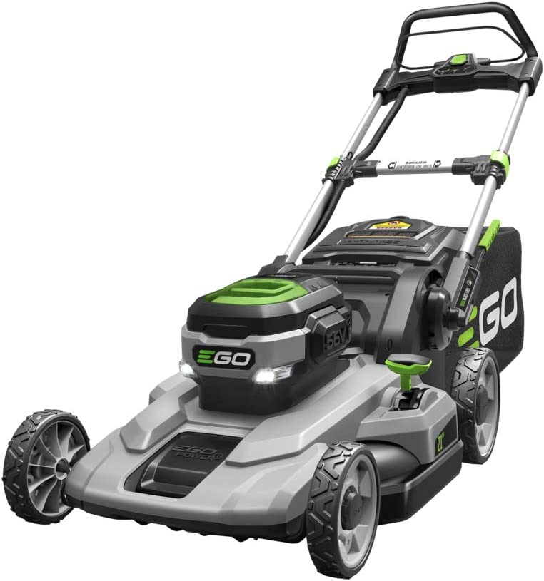 Tondeuse à gazon à gazon sans fil EGO Power+ LM2101 de 53 cm (21 pouces) avec batterie lithium-ion 56 V et batterie 5,0 Ah