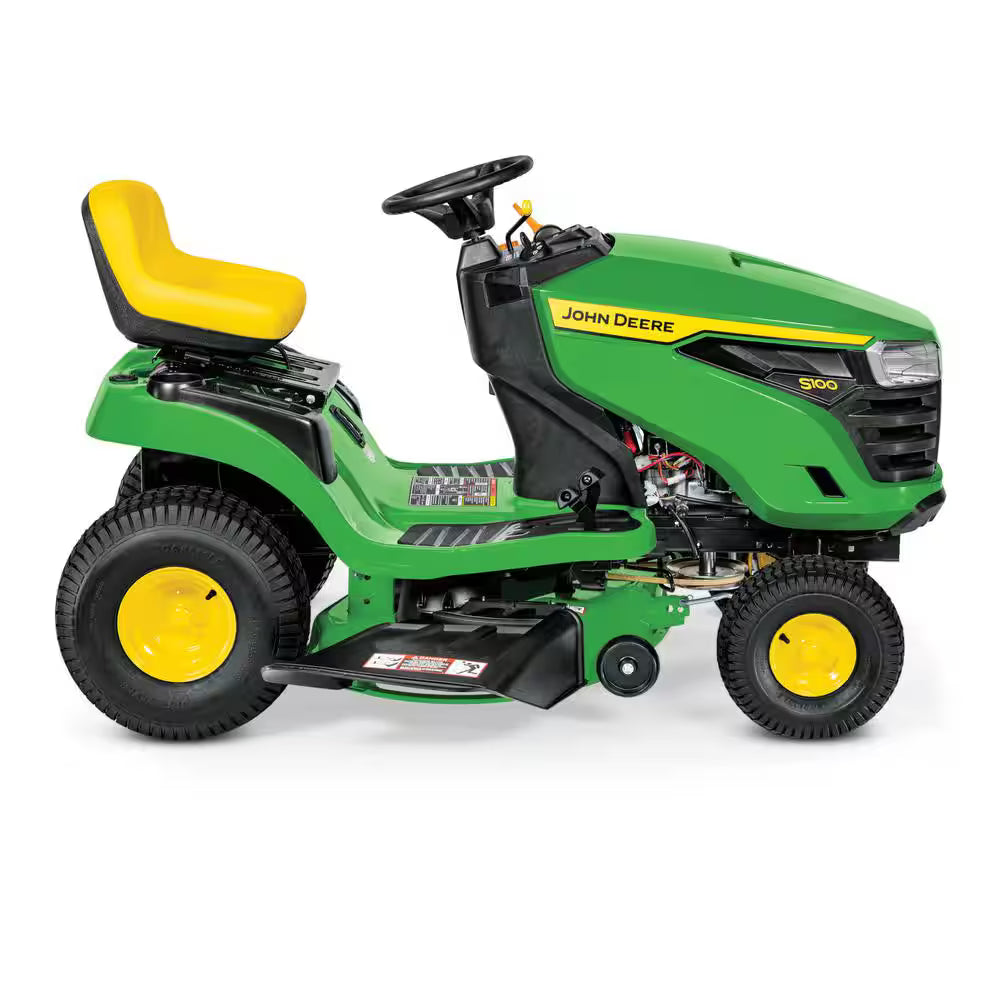 Tondeuse à gazon autoportée John Deere S100 de 107 cm (42 po) à essence, 17,5 CV, transmission hydrostatique