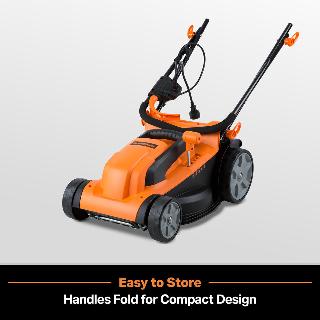 Tondeuse à gazon à gazon électrique LAWNMASTER MEB1114K, 15 pouces, 11 A