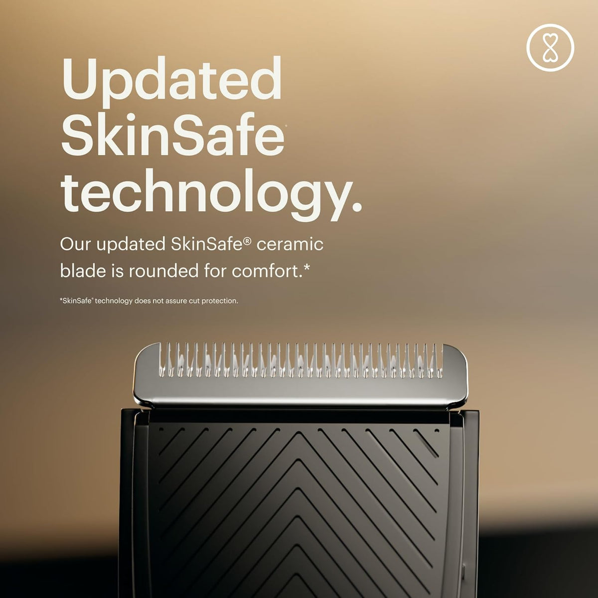 MANSCAPED® The Lawn Mower® 4.0 PRO - Tondeuse à gazon pour le maillot et le corps, lame SkinSafe® améliorée, étanche et utilisable sur peau sèche ou humide, compatible avec la recharge USB-C et sans fil, rasoir intime pour homme avec verrouillage de