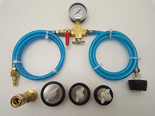 Kit de test de pression pour piscine ; Fuite de piscine ; Détecteur de fuites de piscine ; Détection de fuites de piscine ; Fuite de piscine ; Réparation de fuite – Modèle pratique