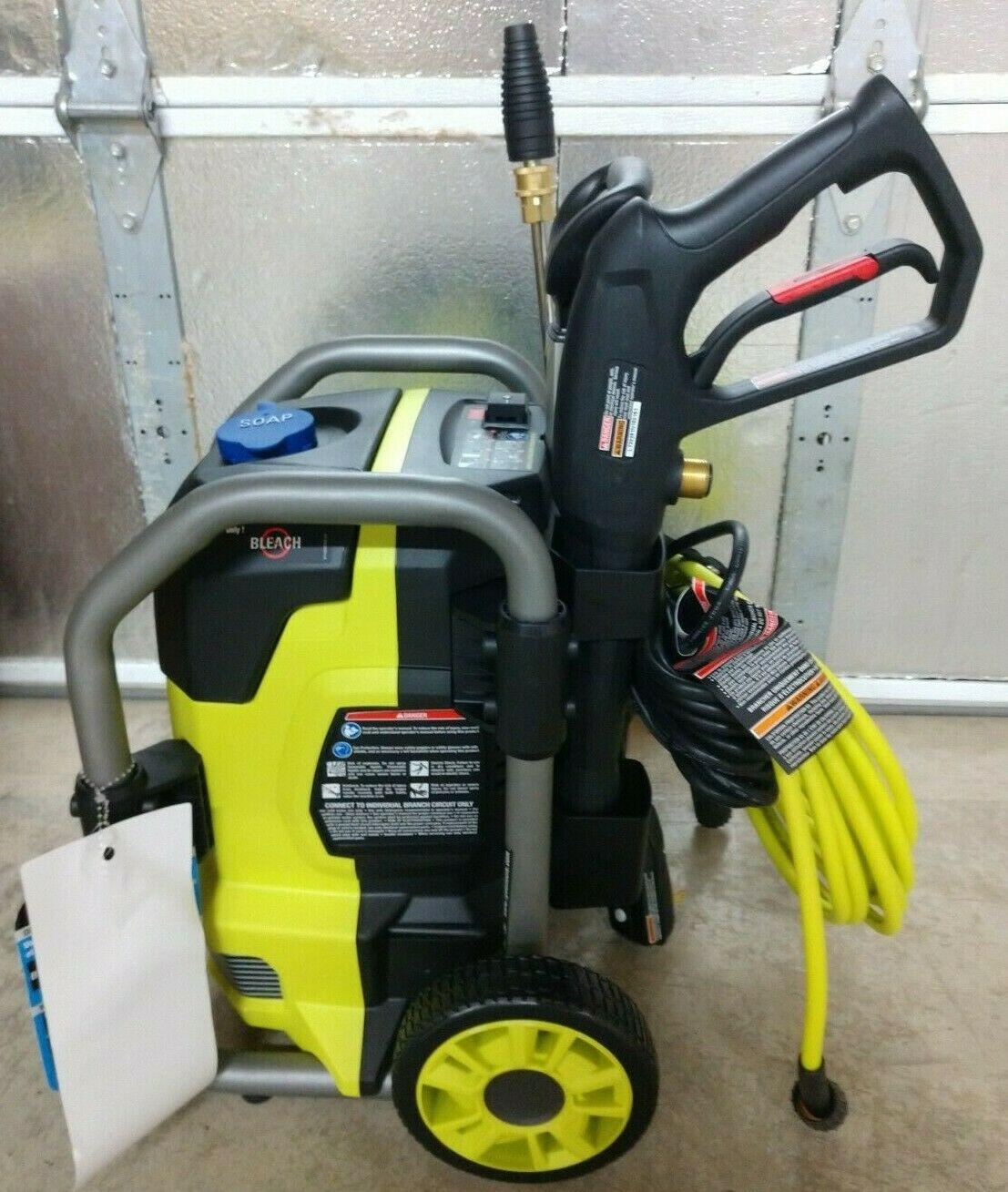 Appareil de nettoyage haute pression électrique à à eau froide RYOBI 2000 PSI 1,2 GPM