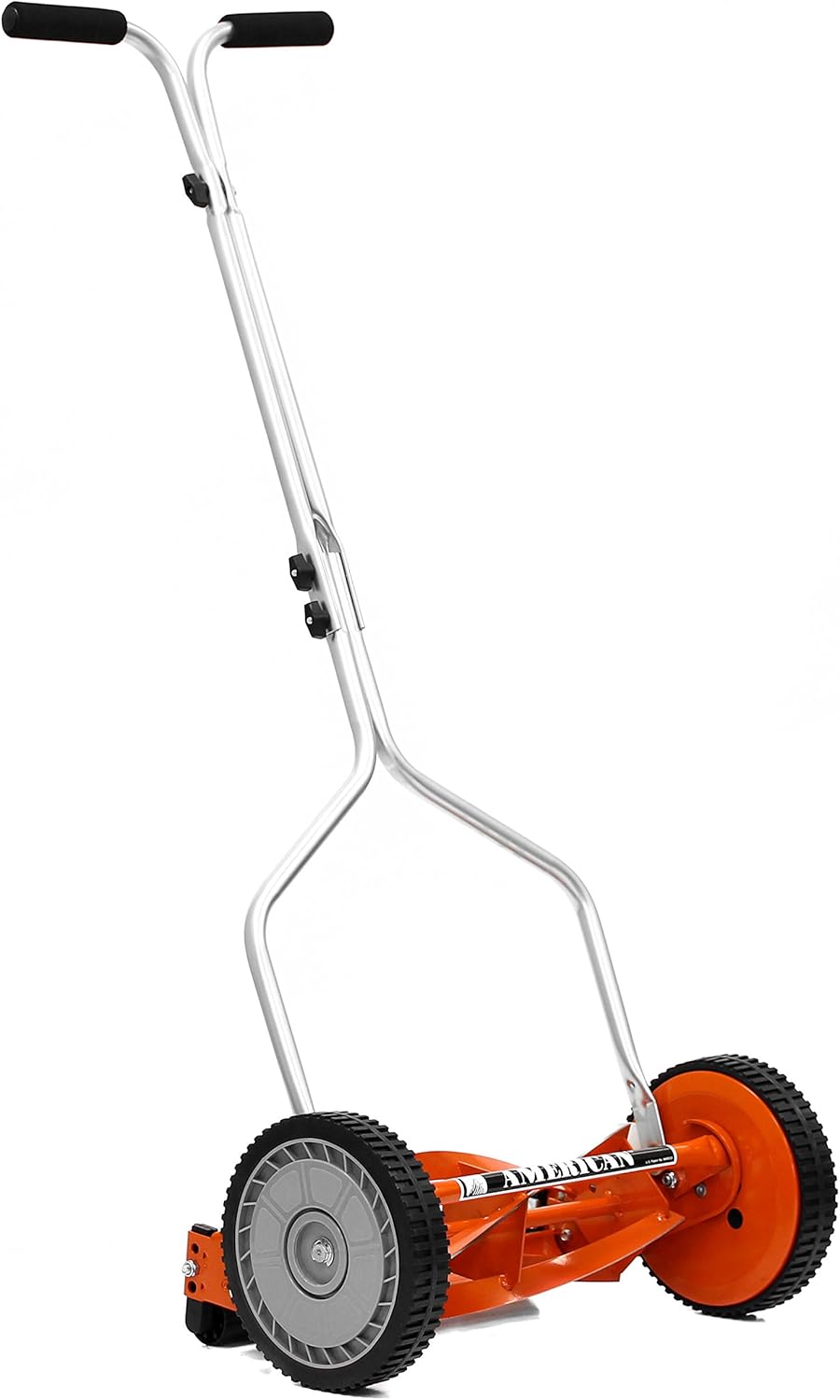 Tondeuse à gazon à gazon manuelle American Lawn Mower Company 1204-14, 14 pouces, 4 lames, rouge
