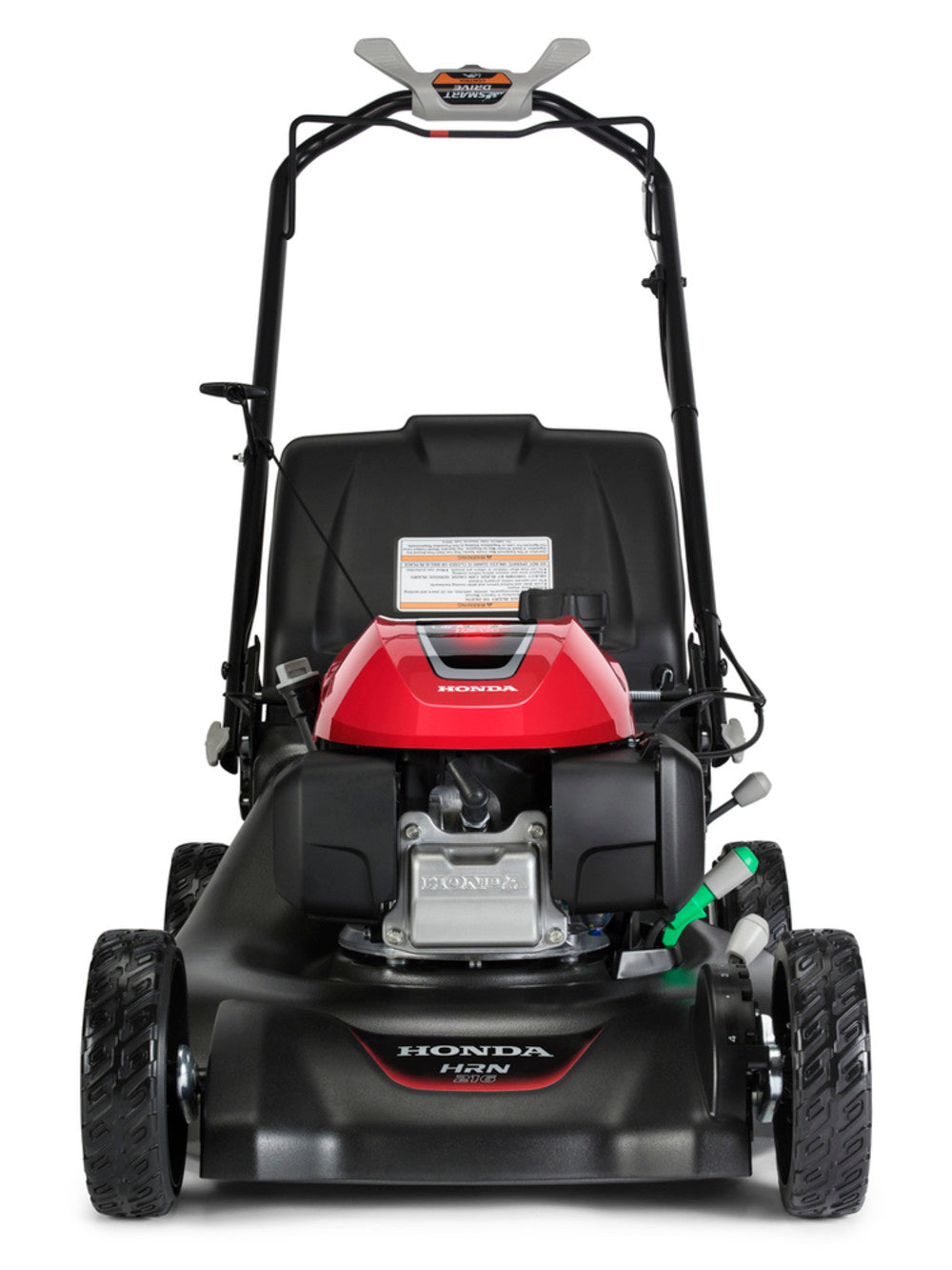 Tondeuse à gazon à gazon autotractée 3 en 1 avec plateau de coupe en acier de 53 cm (21 po), moteur GCV170, starter automatique et Smart Drive HRN216VKA de Honda