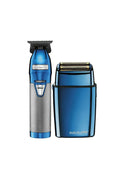 Ensemble tondeuse à gazon et rasoir Babyliss Pro BLUE FX FXHOLPK2BC Skeleton