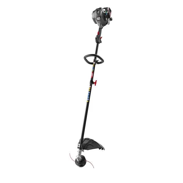 Coupe-bordures à fil 2 temps 25 cm3 à vilebrequin complet et arbre droit, compatible avec différents accessoires pratique