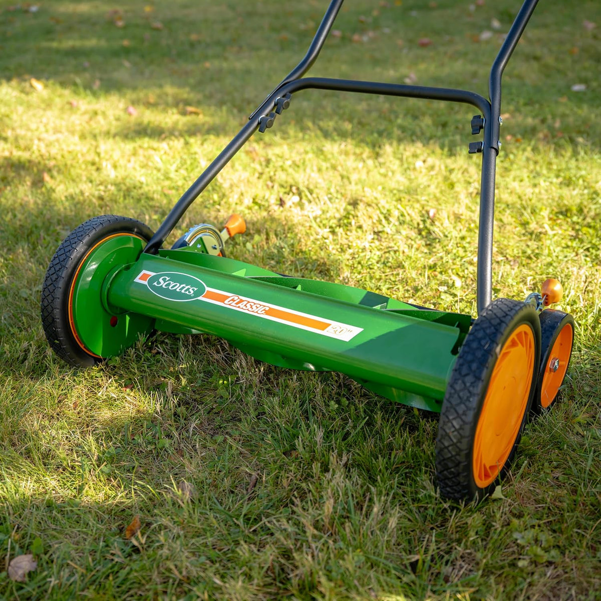 Scotts Outdoor Power Tools 2000-20S Tondeuse à gazon à gazon manuelle classique à 5 lames de 51 cm (20 pouces), verte