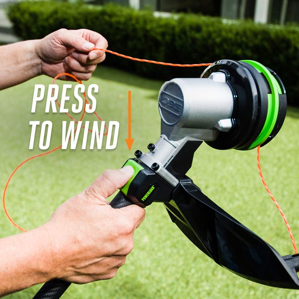 Coupe-bordures à batterie EGO POWER+ 15 pouces pour mauvaises herbes et gazon, avec technologie POWERLOAD et arbre divisible en fibre de carbone. Batterie 56 V 2,5 Ah et chargeur inclus - ST1521S pratique