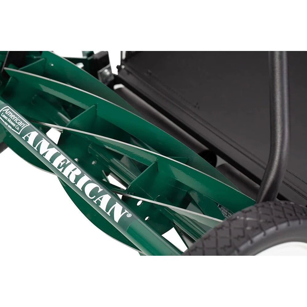 Tondeuse à gazon à gazon hélicoïdale à 7 lames de 16 pouces de la marque American Lawn Mower Company