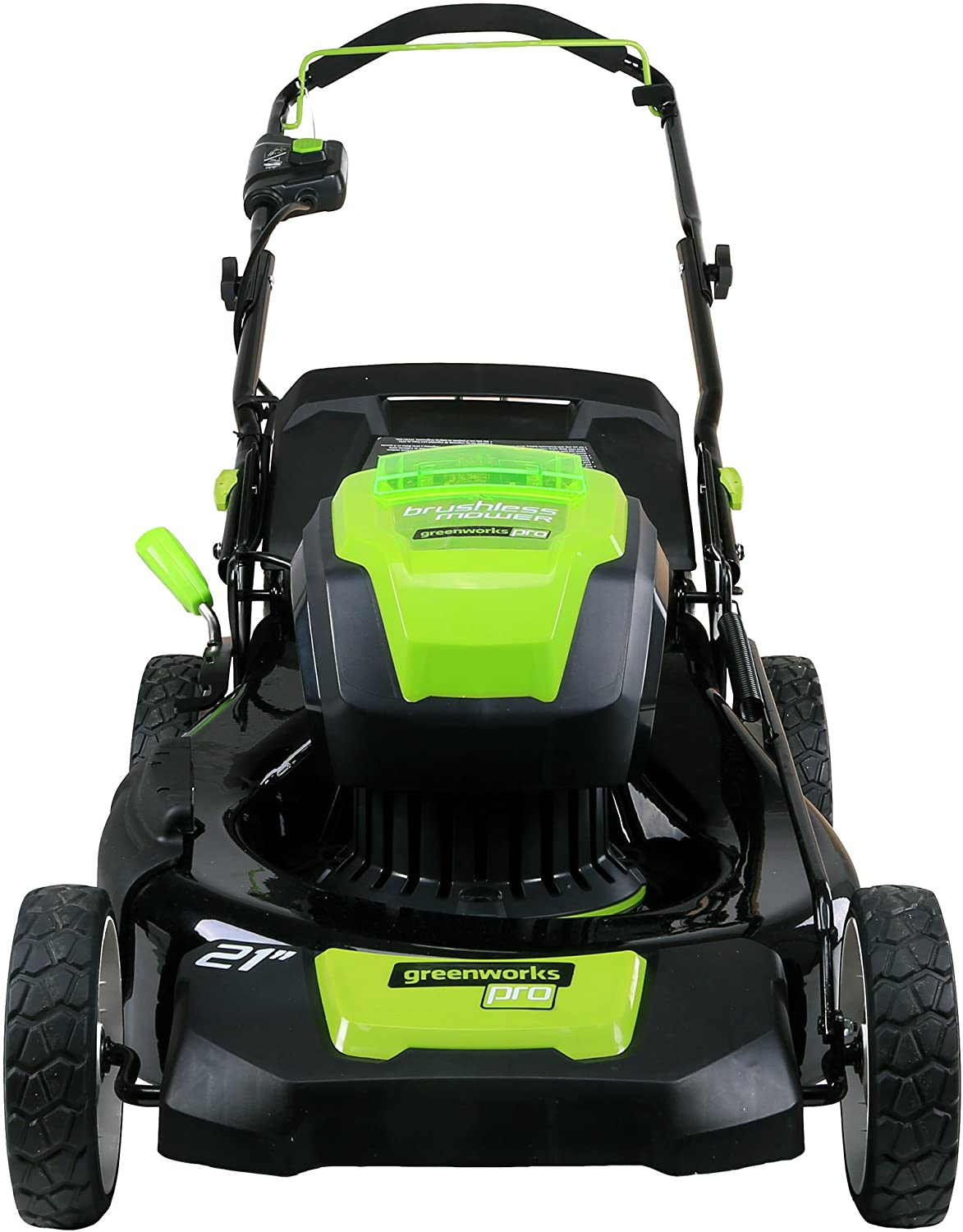 Tondeuse à gazon à gazon 21 pouces 80 V, (2) batteries 2 Ah et chargeur inclus GLM801601