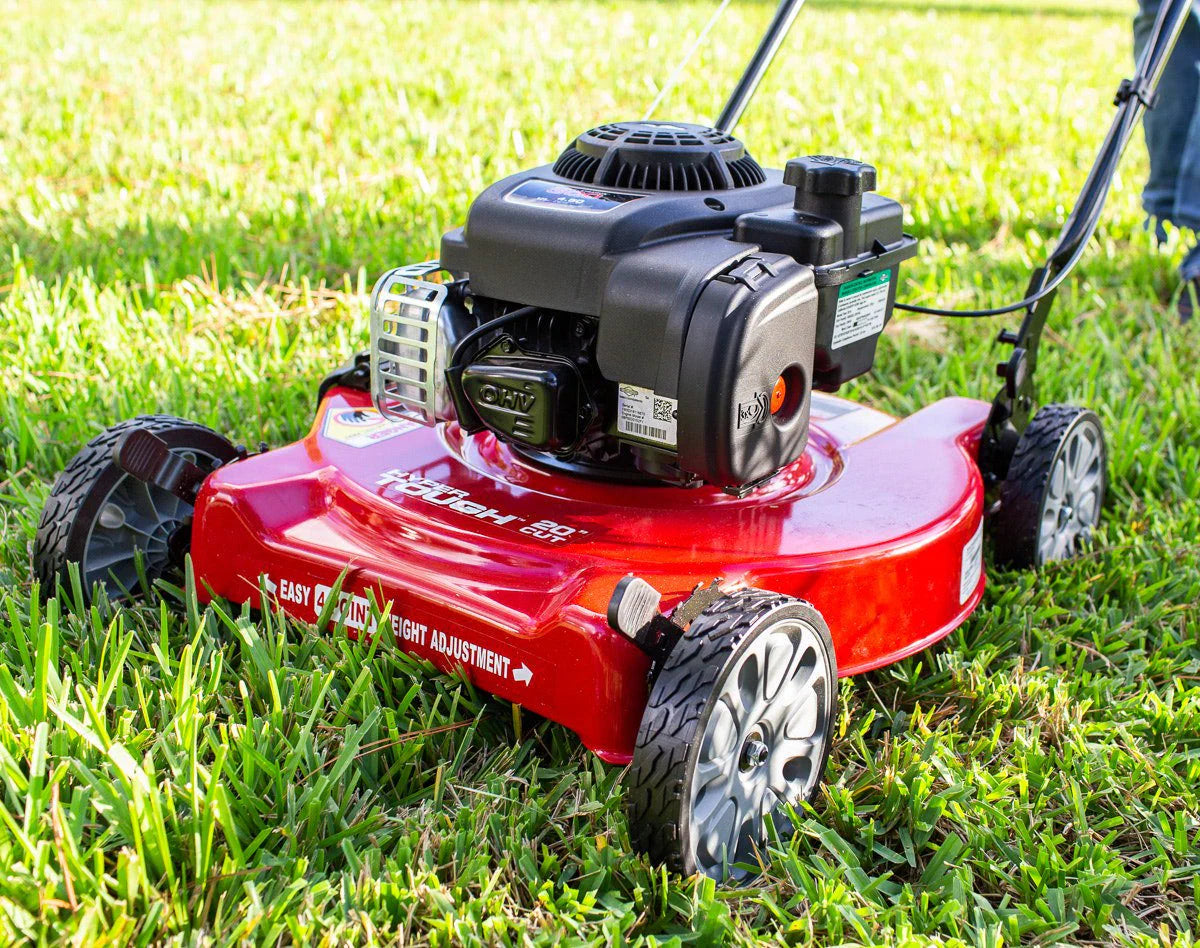 Tondeuse à gazon à gazon à pousser de 50 cm (20 pouces) et 125 cm³ avec moteur Briggs & Stratton
