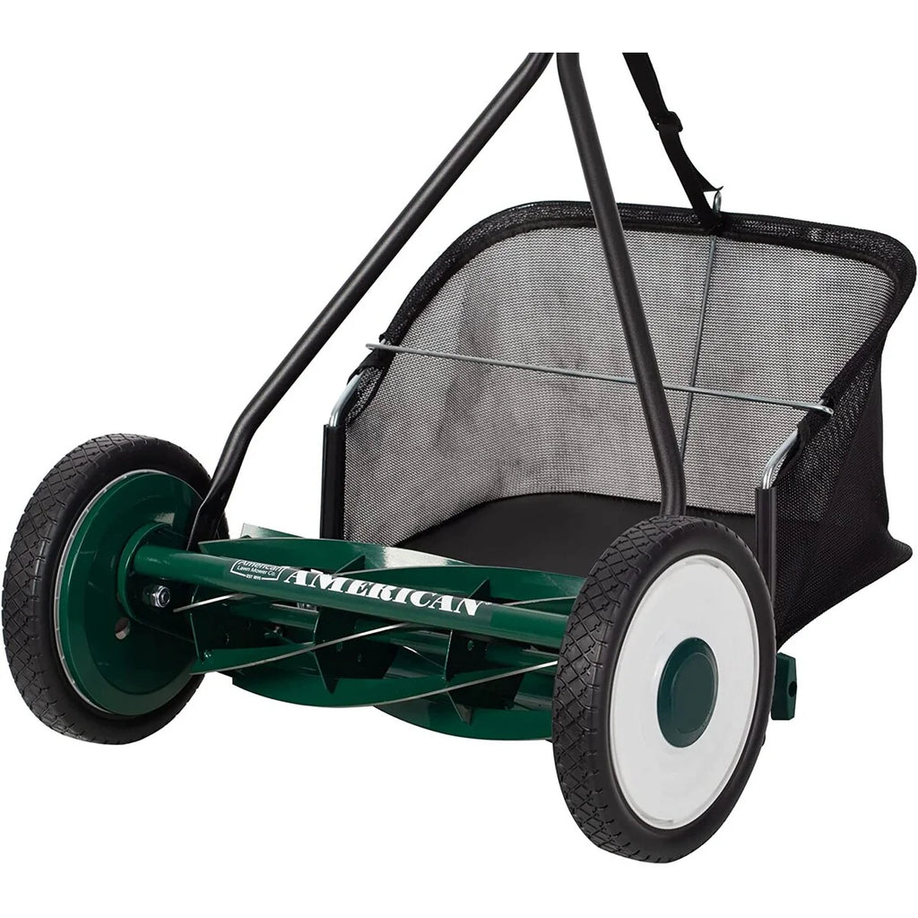 Tondeuse à gazon à gazon hélicoïdale à 7 lames de 16 pouces de la marque American Lawn Mower Company