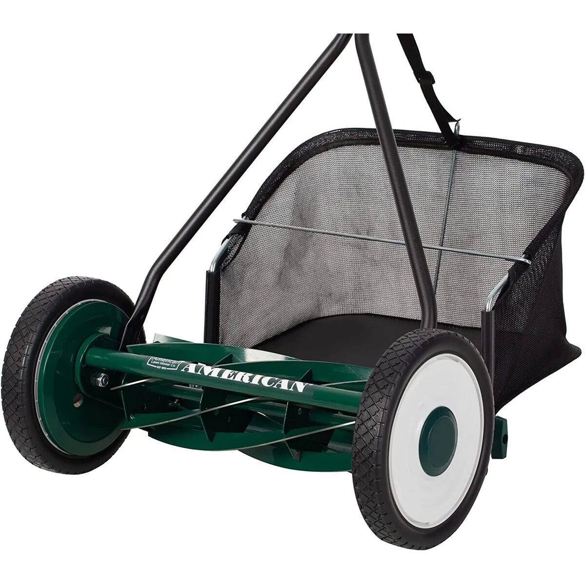 Tondeuse à gazon à gazon hélicoïdale à 7 lames de 16 pouces de la marque American Lawn Mower Company