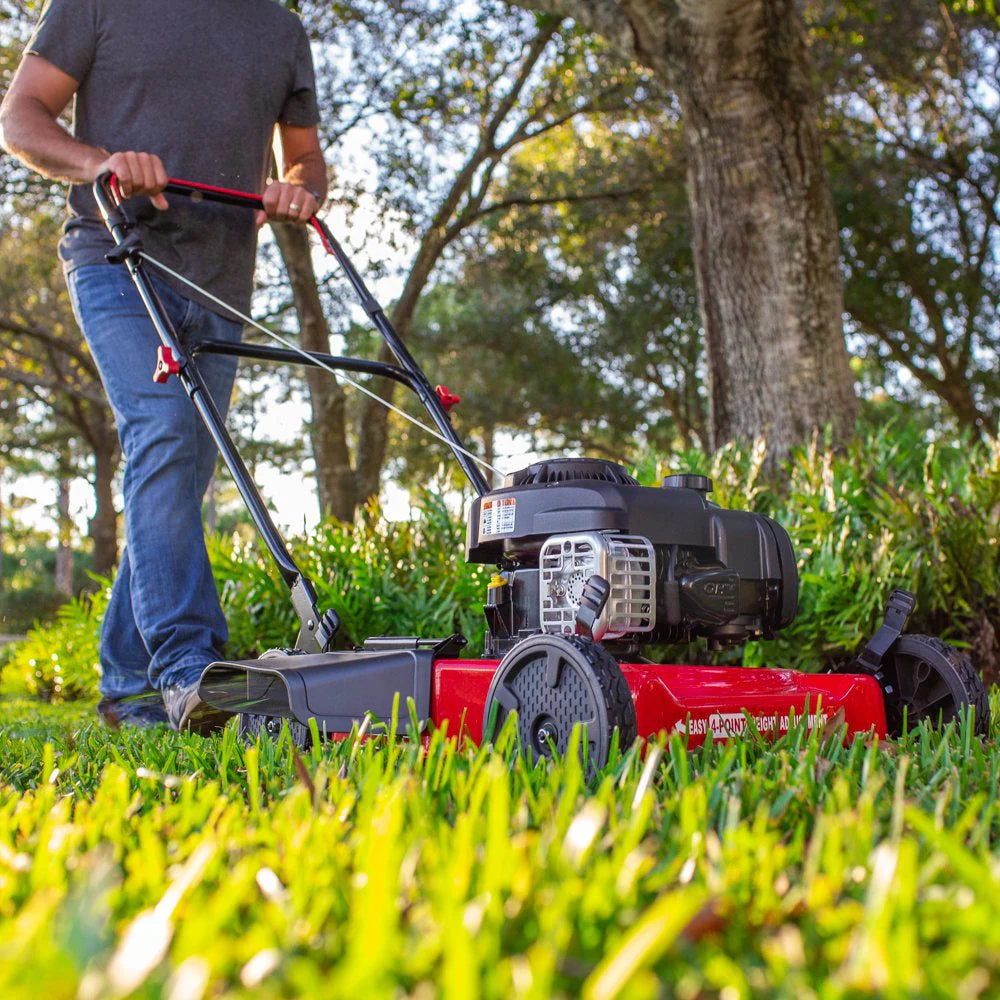 Tondeuse à gazon à gazon à pousser de 50 cm (20 pouces) et 125 cm³ avec moteur Briggs & Stratton