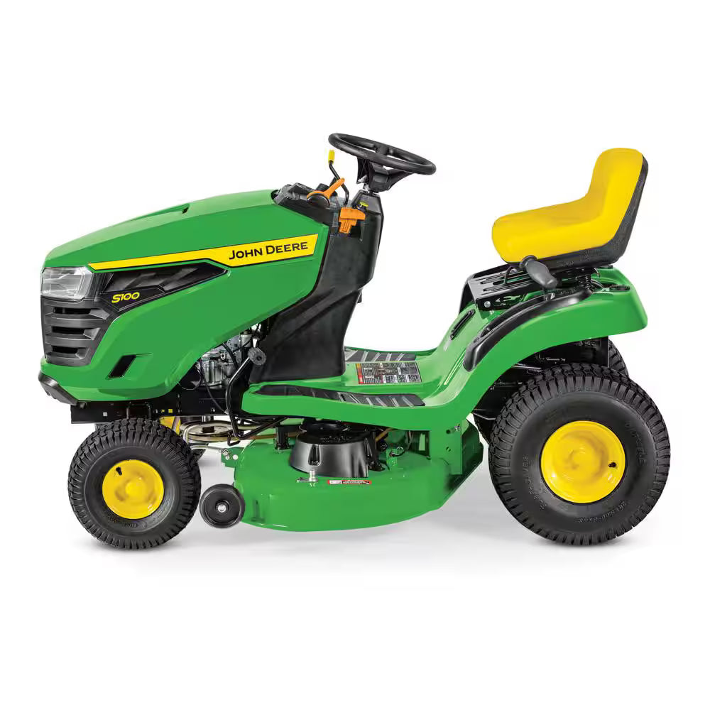 Tondeuse à gazon autoportée John Deere S100 de 107 cm (42 po) à essence, 17,5 CV, transmission hydrostatique