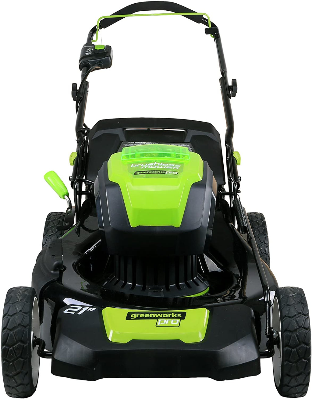 Tondeuse à gazon à gazon 21 pouces 80 V, (2) batteries 2 Ah et chargeur inclus GLM801601