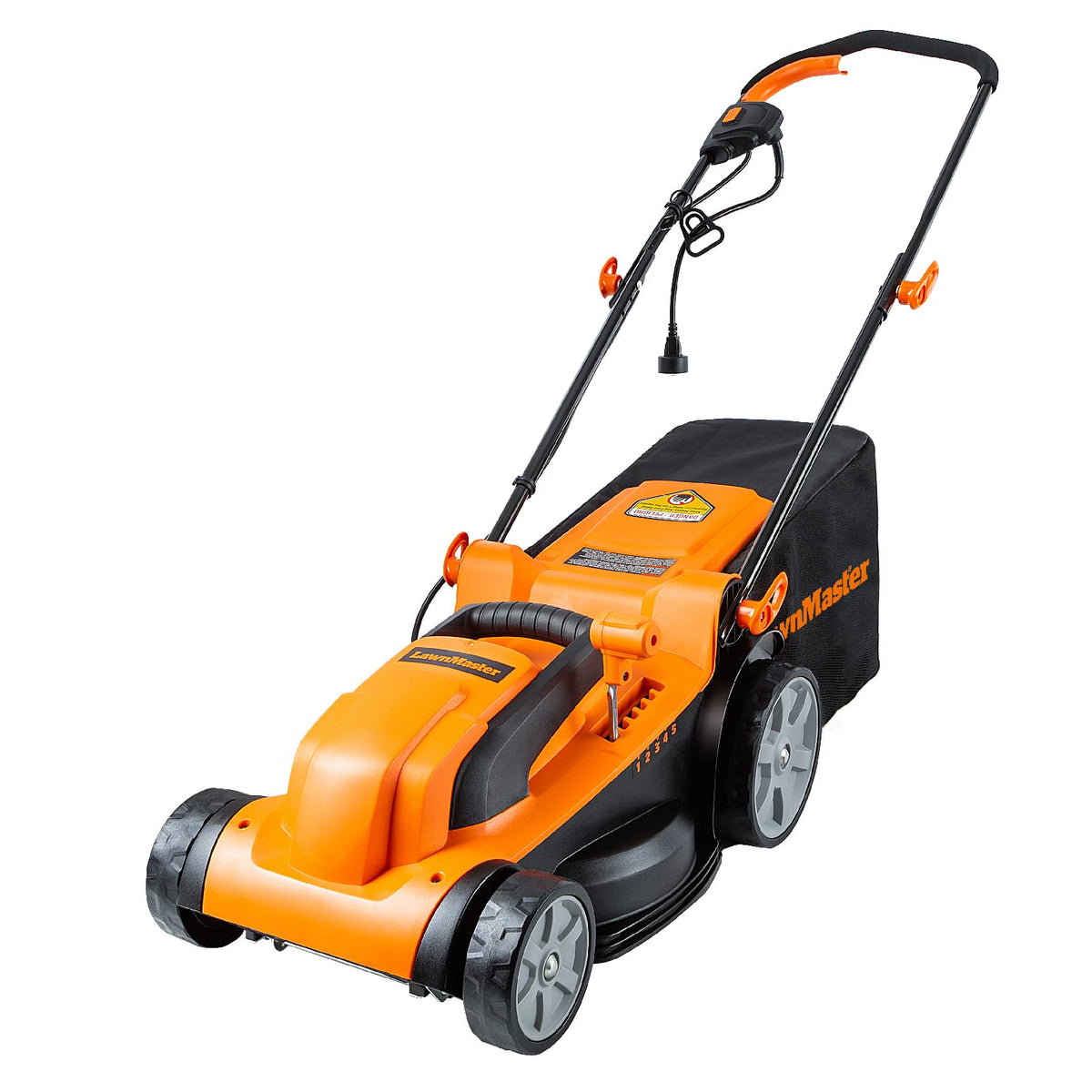 Tondeuse à gazon à gazon électrique LAWNMASTER MEB1114K, 15 pouces, 11 A