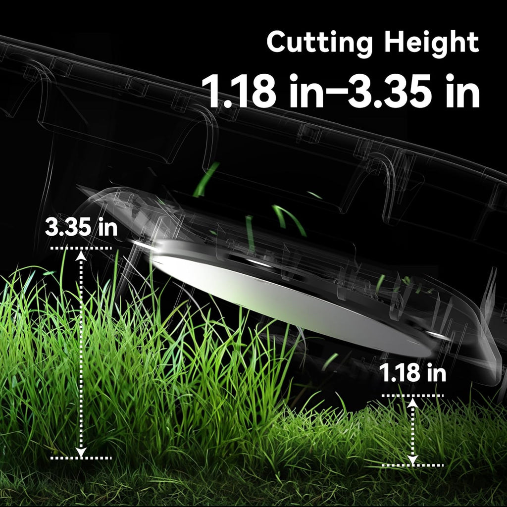 Tondeuse à gazon robot Neomow X SE sans fil pour terrain de 0,3 hectare (0,75 acre). Technologie 3D LiDAR SLAM + cartographie visuelle. Connexion 4G, sans station RTK, évitement d'obstacles précis par IA, application de contrôle, système antivol.