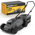 Tondeuse à gazon à gazon sans fil de 33 cm (13 pouces), compatible avec la batterie Dewalt 20V MAX, tondeuse électrique sans balais avec bac de ramassage de 30 litres (8 gallons), réglage de la hauteur de coupe sur 5 niveaux, pour petits jardins (bat