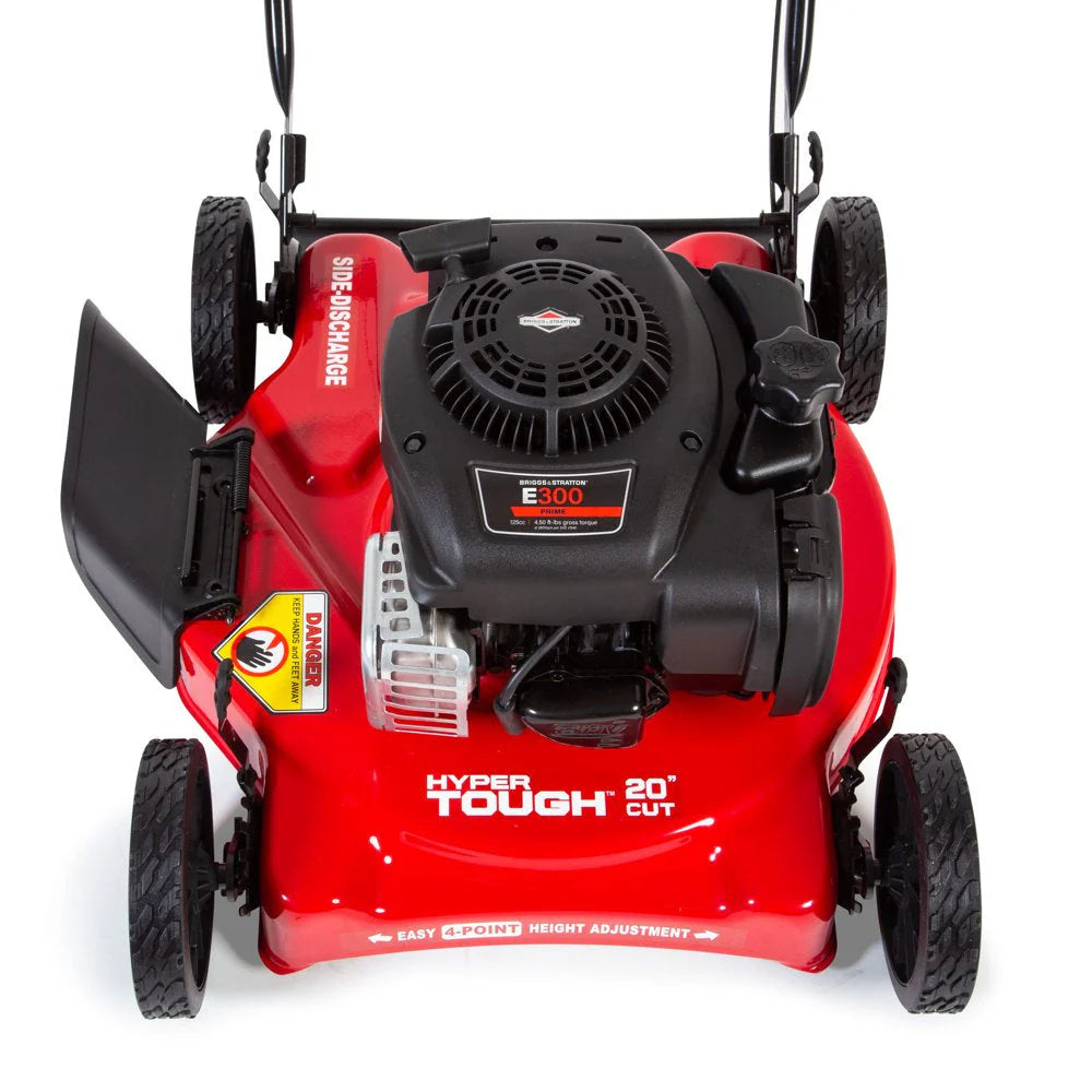 Tondeuse à gazon à gazon à pousser de 50 cm (20 pouces) et 125 cm³ avec moteur Briggs & Stratton