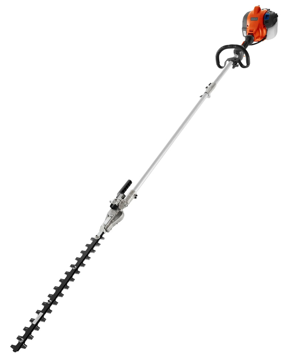 Débroussailleuse à essence Husqvarna 970545001 330LK 28 cm³ 2 temps 50 cm (20 po) à arbre droit avec accessoires et fonction de dressage de bordures pratique