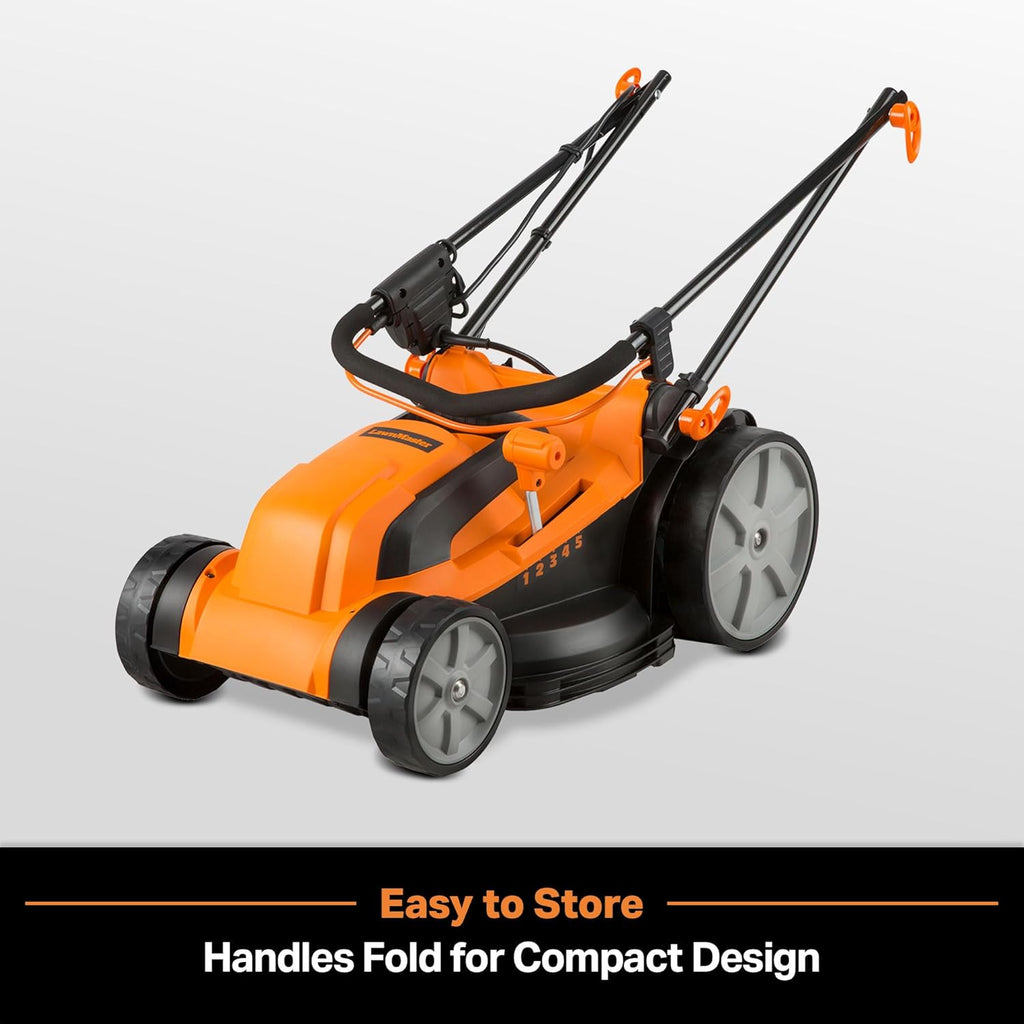 Tondeuse à gazon à gazon électrique LawnMaster MEB1216K, 40 cm (16 pouces), 12 A